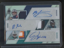 Load image into Gallery viewer, Jones/Smith/Waddle 2021 Phoenix Triple Patch Autographs #TPA-ALA /15
