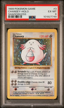 Load image into Gallery viewer, Chansey 1999 Pokemon Game #3 Shadowless Holo PSA 6
