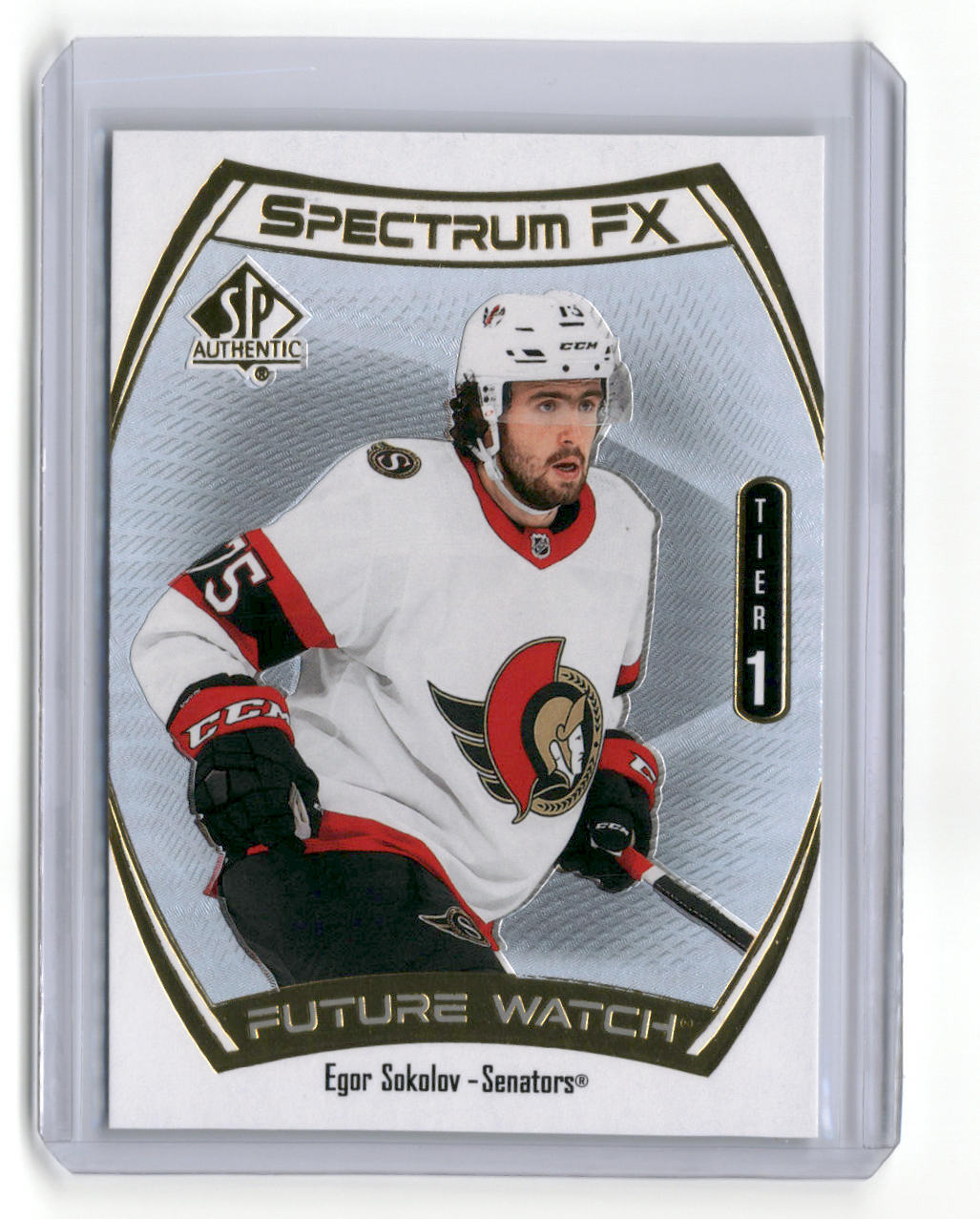 Egor Sokolov 2021-22 SP Authentic Spectrum FX #S-61