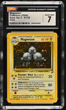 Load image into Gallery viewer, Magneton 2000 Base Set 2 #9/130 Holo CGC 7
