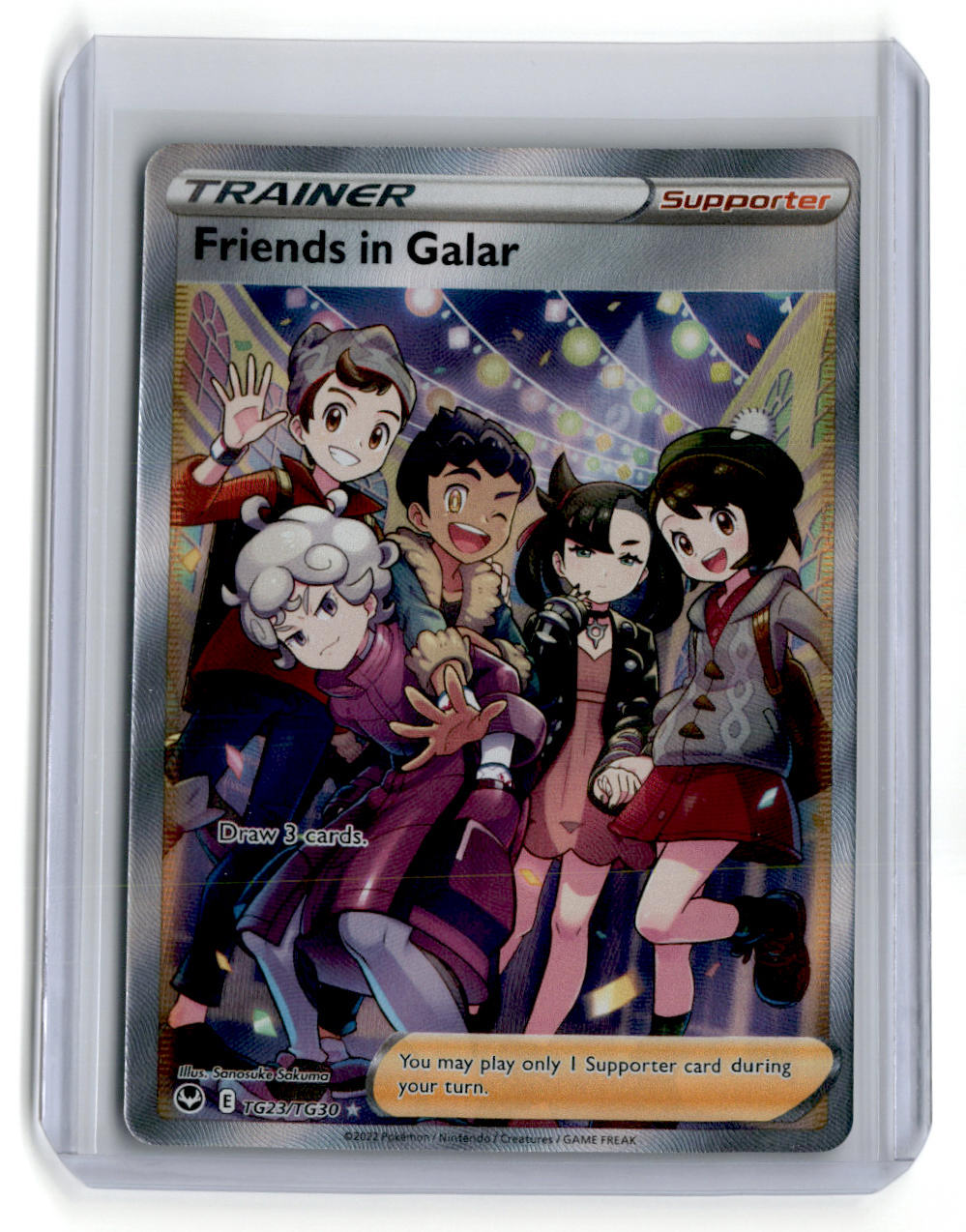 Friends in Galar Silver Tempest Trainer Gallery #TG23/TG30