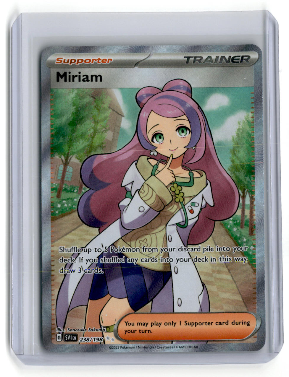 Miriam Scarlet & Violet Base Set #238/198