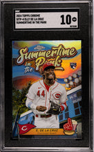 Load image into Gallery viewer, Elly De La Cruz 2024 Topps Chrome Summertime In The Park #SITP-4 SGC 10
