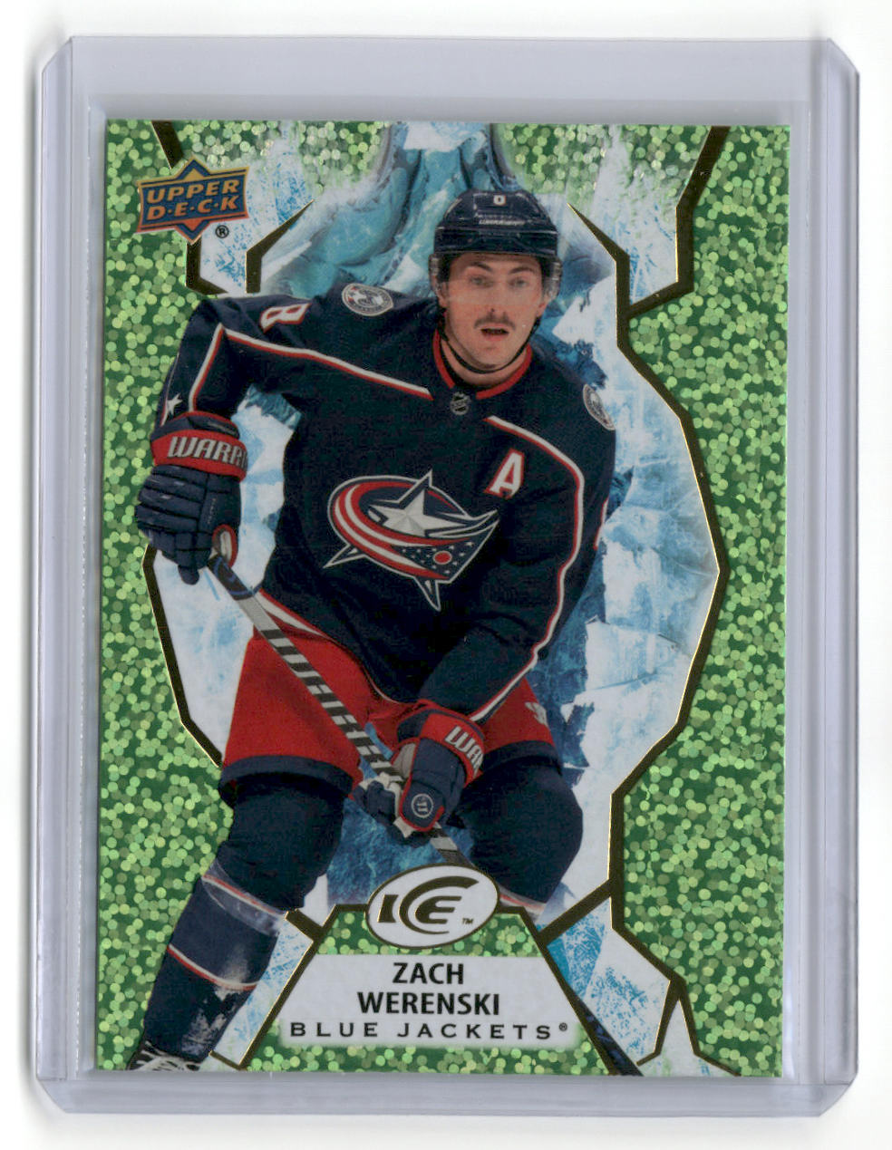 Zach Werenski 2021-22 Upper Deck Ice Green #25