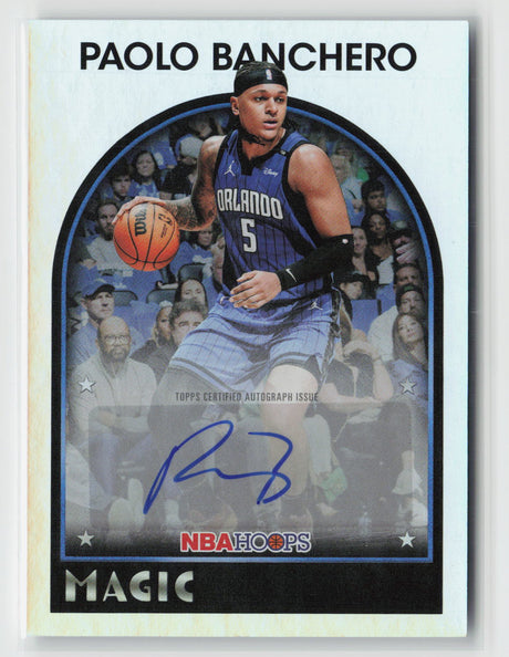 Paolo Banchero 2025-26 Hoops 1989 Hoops Signatures #89S-PB