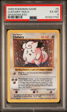 Load image into Gallery viewer, Clefairy 1999 Pokemon Game #5 Shadowless Holo PSA 6
