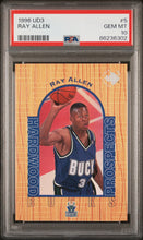 Load image into Gallery viewer, Ray Allen 1996 Ud3 #5 PSA 10
