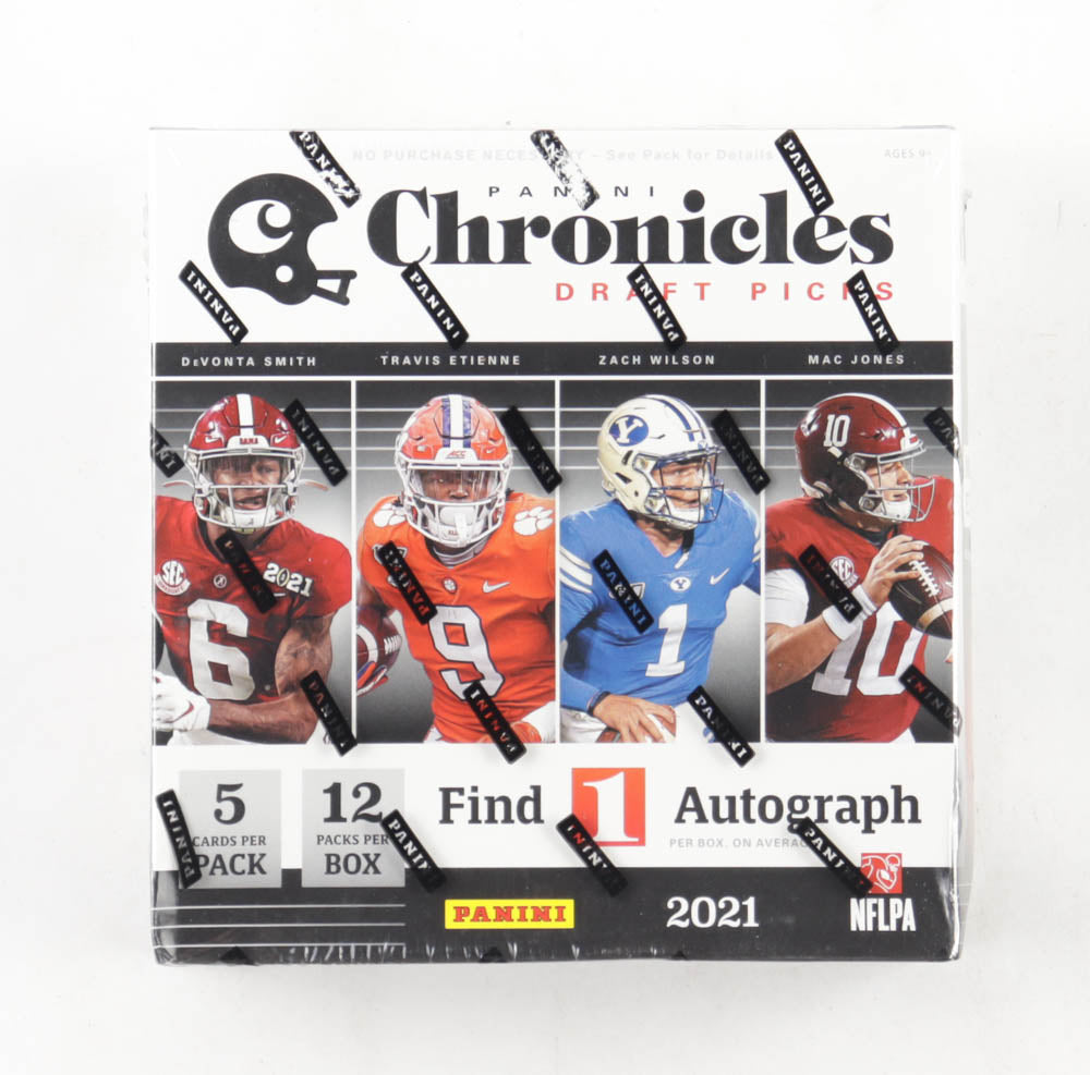 2021 Panini Chronicles Draft Picks Football Mega Box - Orange Parallels