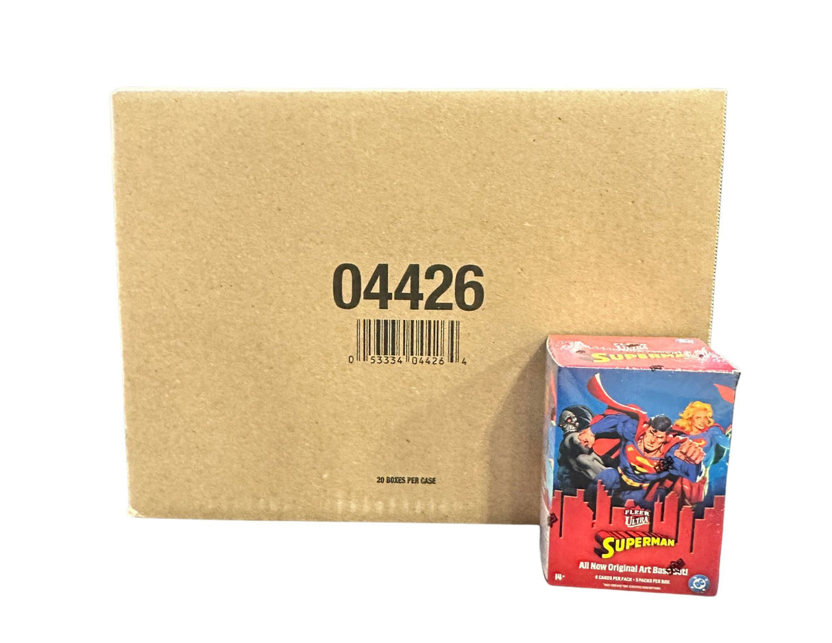 2025 Upper Deck Fleer Ultra Superman Blaster 20-Box Case