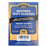 Notched Card Sleeves for Thick Cards
