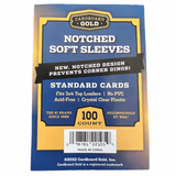 Notched Card Sleeves for Standard/Regular Cards