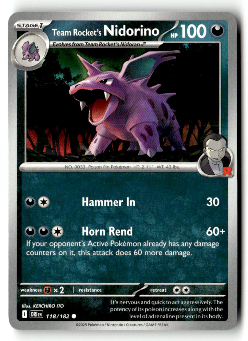 Team Rocket's Nidorino