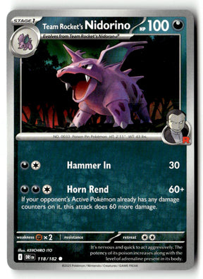 Team Rocket's Nidorino