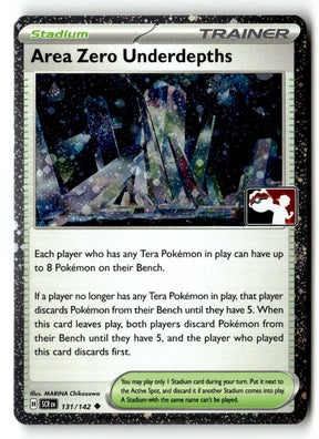 Area Zero Underdepths - 131/142