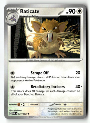 Raticate - 061/088