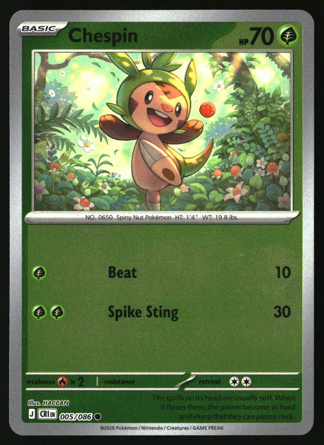Chespin - 005/086