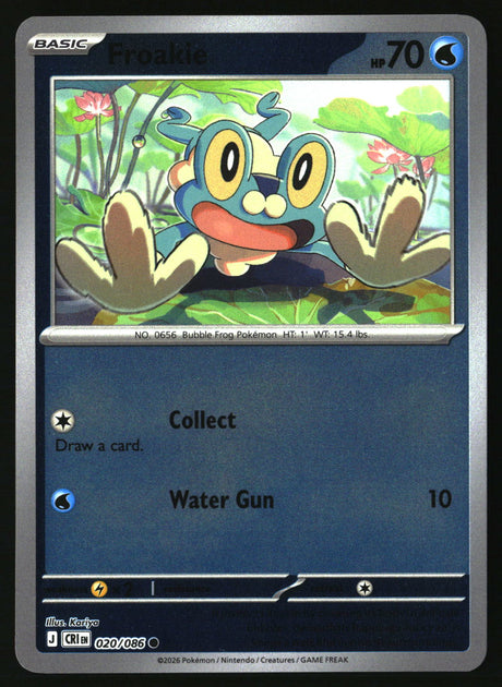 Froakie - 020/086