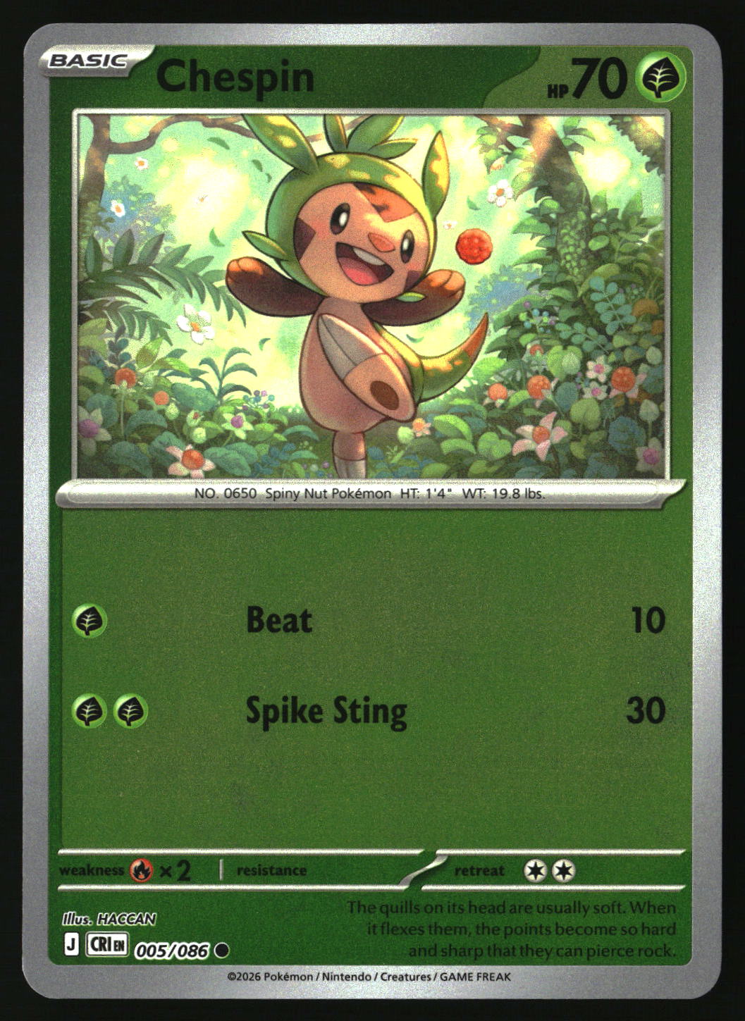 Chespin - 005/086