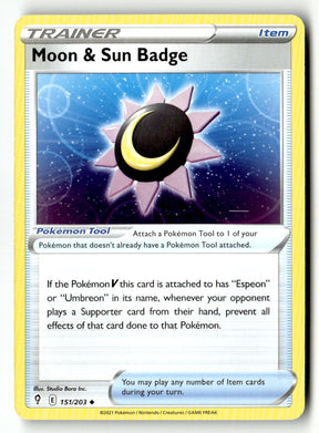 Moon & Sun Badge