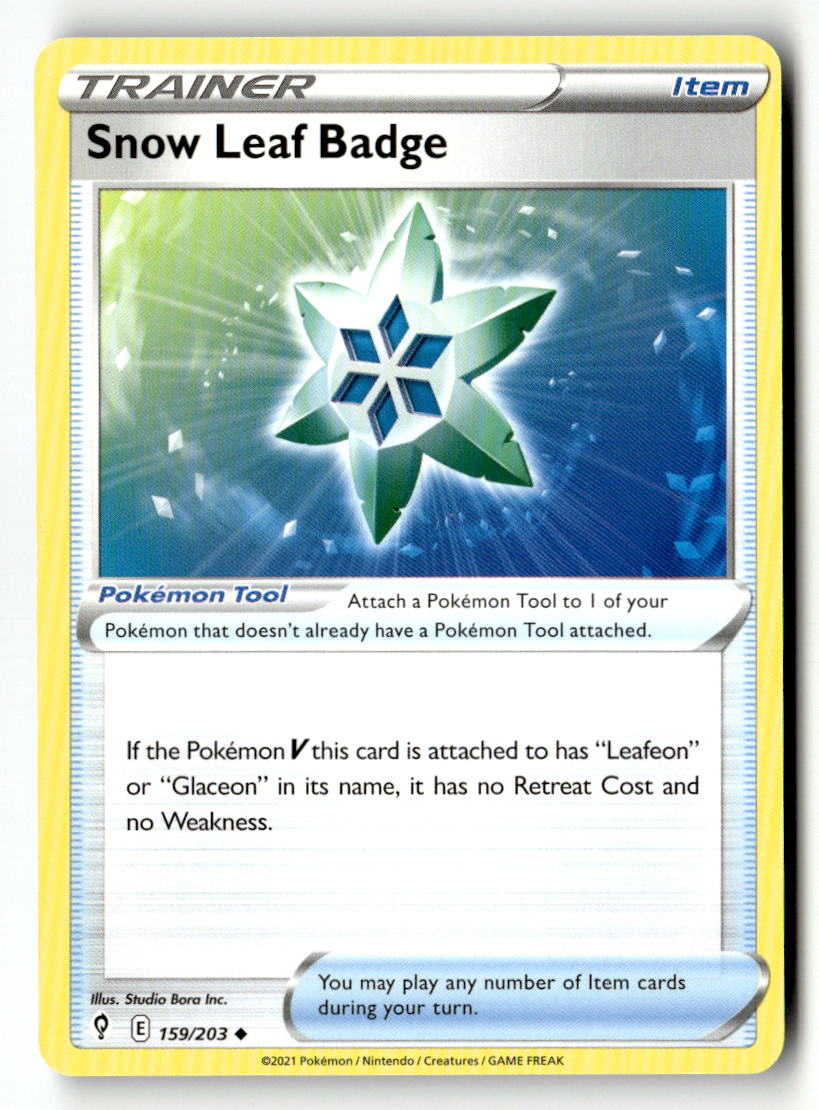 Snow Leaf Badge