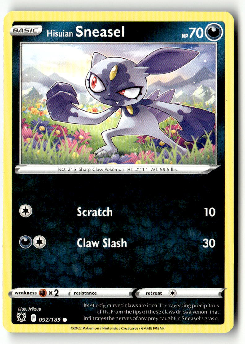 Hisuian Sneasel