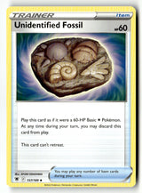 Unidentified Fossil