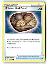 Unidentified Fossil