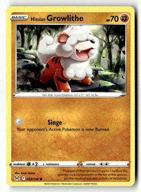 Hisuian Growlithe