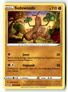 Sudowoodo