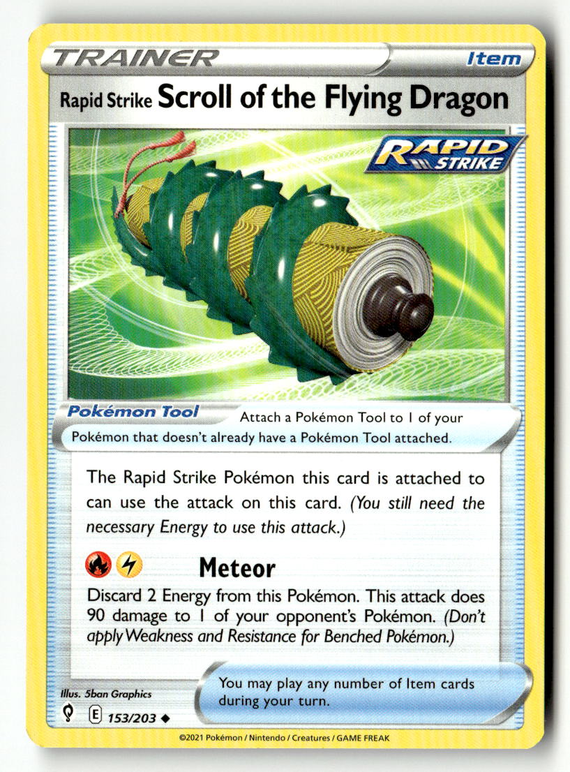 Rapid Strike Scroll of the Flying Dragon