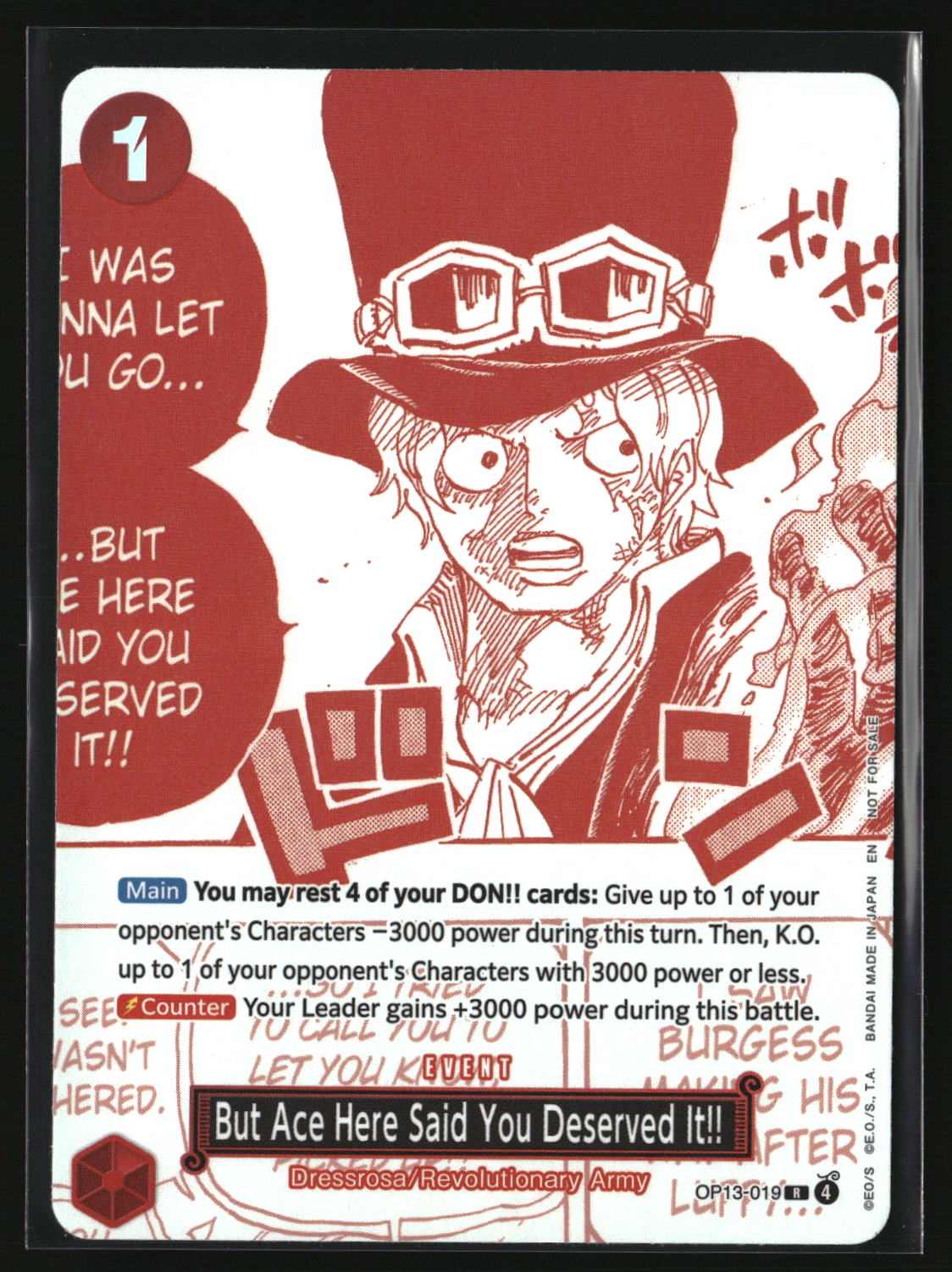 But Ace Here Said You Deserved It!! (3rd Anniversary Treasure Campaign Pack)