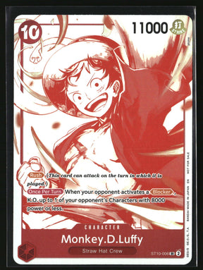 Monkey.D.Luffy - ST10-006 (3rd Anniversary Treasure Campaign Pack)