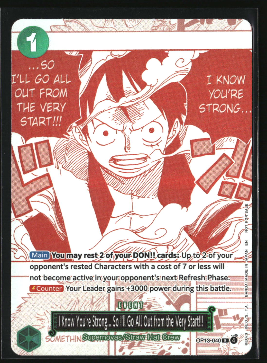 I Know You're Strong... So I'll Go All Out from the Very Start!!! (3rd Anniversary Treasure Campaign Pack)
