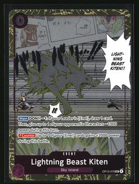 Lightning Beast Kiten (Dash Pack)
