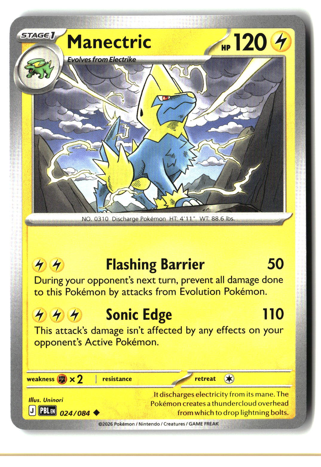 Manectric - 024/084