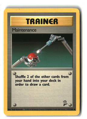 Maintenance