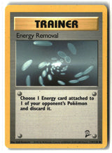 Energy Removal
