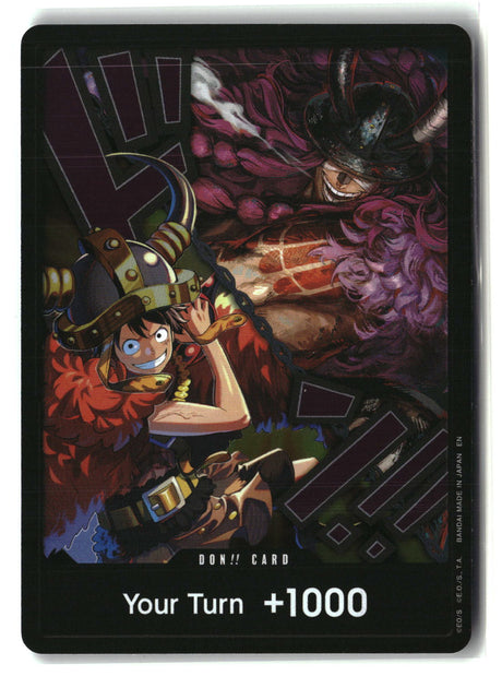 DON!! Card (Alternate Art) (Luffy and Loki)