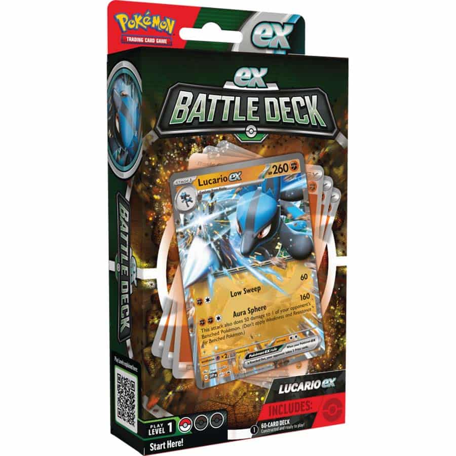 Pokemon TCG: Battle Decks: Ampharos EX and Lucario EX