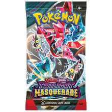 Load image into Gallery viewer, Pokemon TCG: Scarlet and Violet Twilight Masquerade Booster
