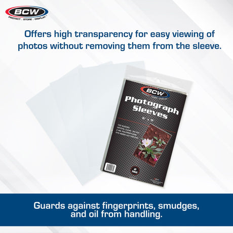 BCW: 6x9 Photo Sleeves