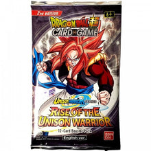 Load image into Gallery viewer, Dragon Ball Super TCG: Unison Warrior Series 1: Rise of the Unison Warrior Booster [B10] (2ND EDITION)
