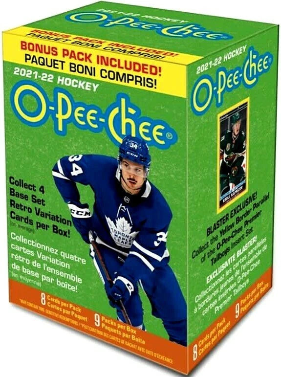 2021-22 O-Pee-Chee Hockey Blaster Box