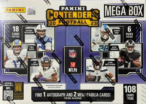 2023 Panini Contenders Football Hobby Mega Box