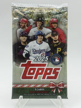 2025 Topps Holiday Baseball Advent Calendar Single Pack