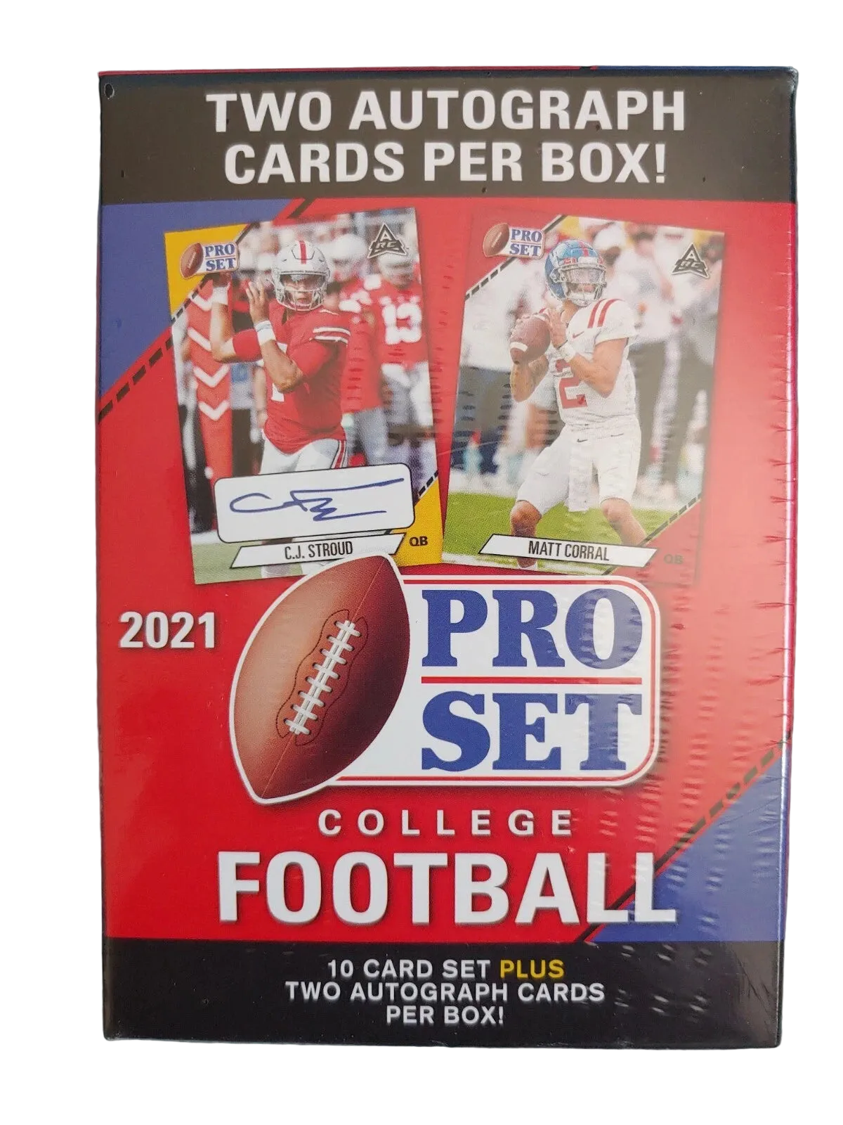 2021 Leaf Pro Set College Football Blaster Box
