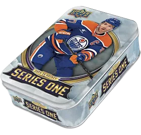 2025-26 Upper Deck Series 1 Hockey Tin 12-Tin Case