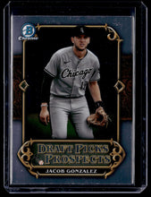 Load image into Gallery viewer, Jacob Gonzalez 2023 Bowman Draft Picks And Prospects #dpp-20
