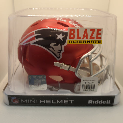 patriots blaze helmet