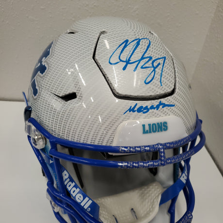 Calvin Johnson Autographed Megatron Lions Hydro Speed Flex Authentic Full Size